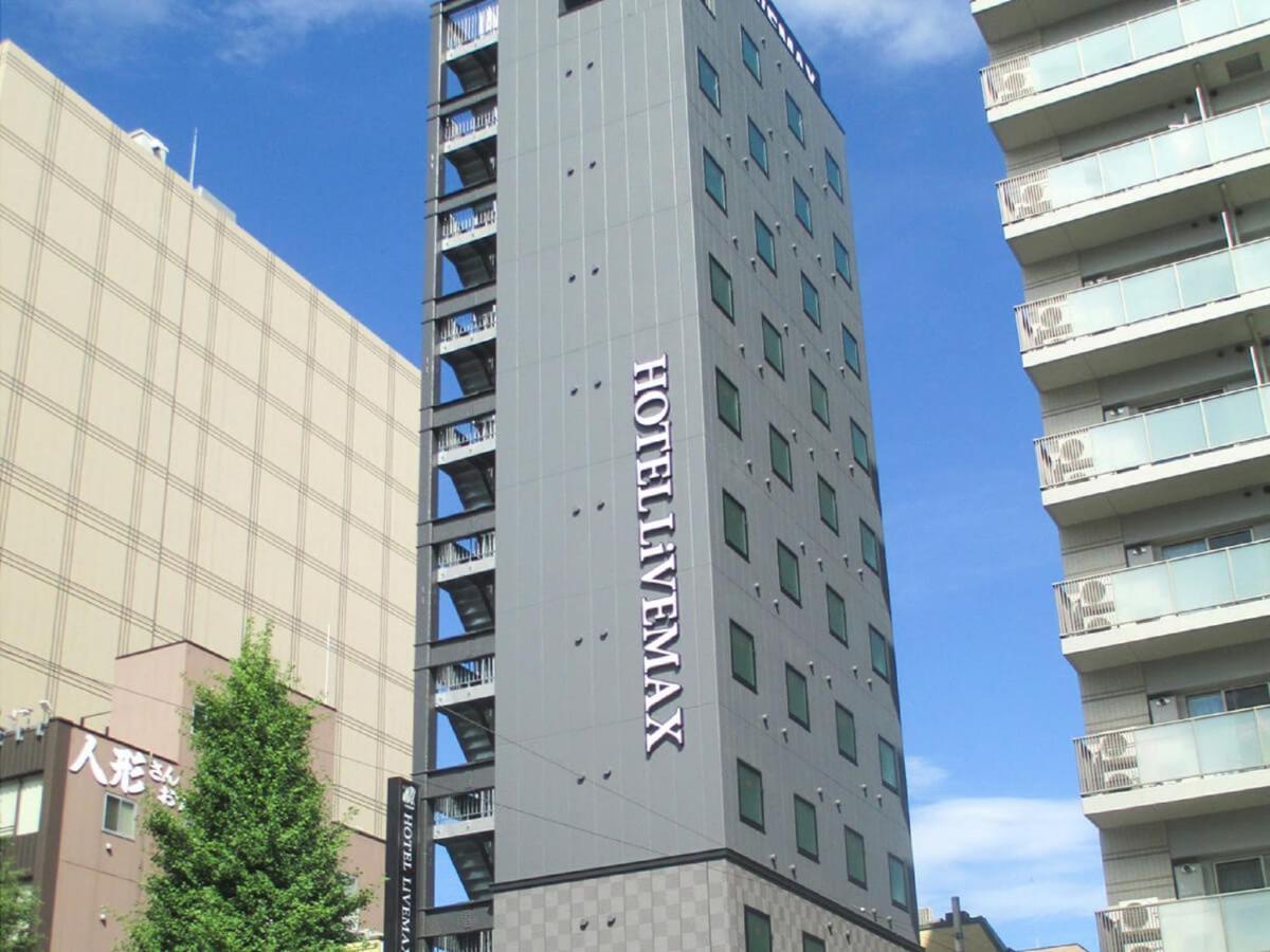 Hotel Livemax Asakusabashi-Eki Kitaguchi Präfektur Tokio Exterior foto